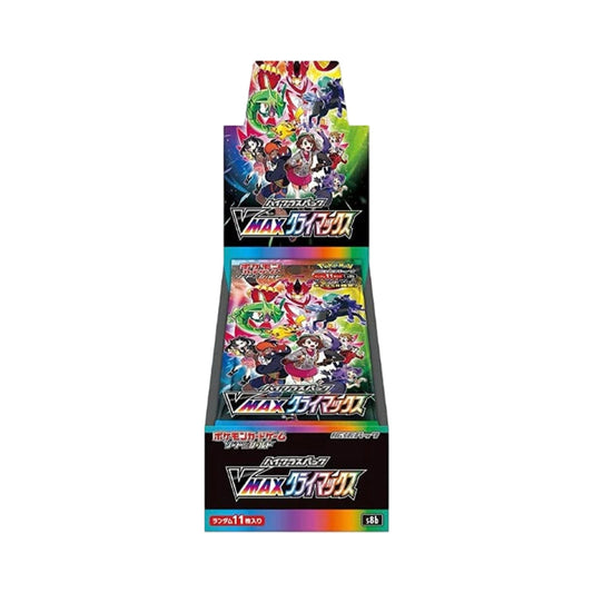 VMAX Climax Booster Box Japanese Pokémon Trading Card Game