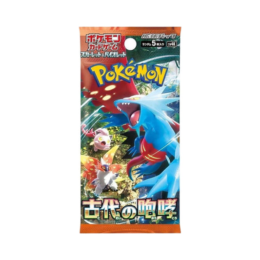 Ancient Roar Booster Pack Japanese Pokémon Trading Card Game