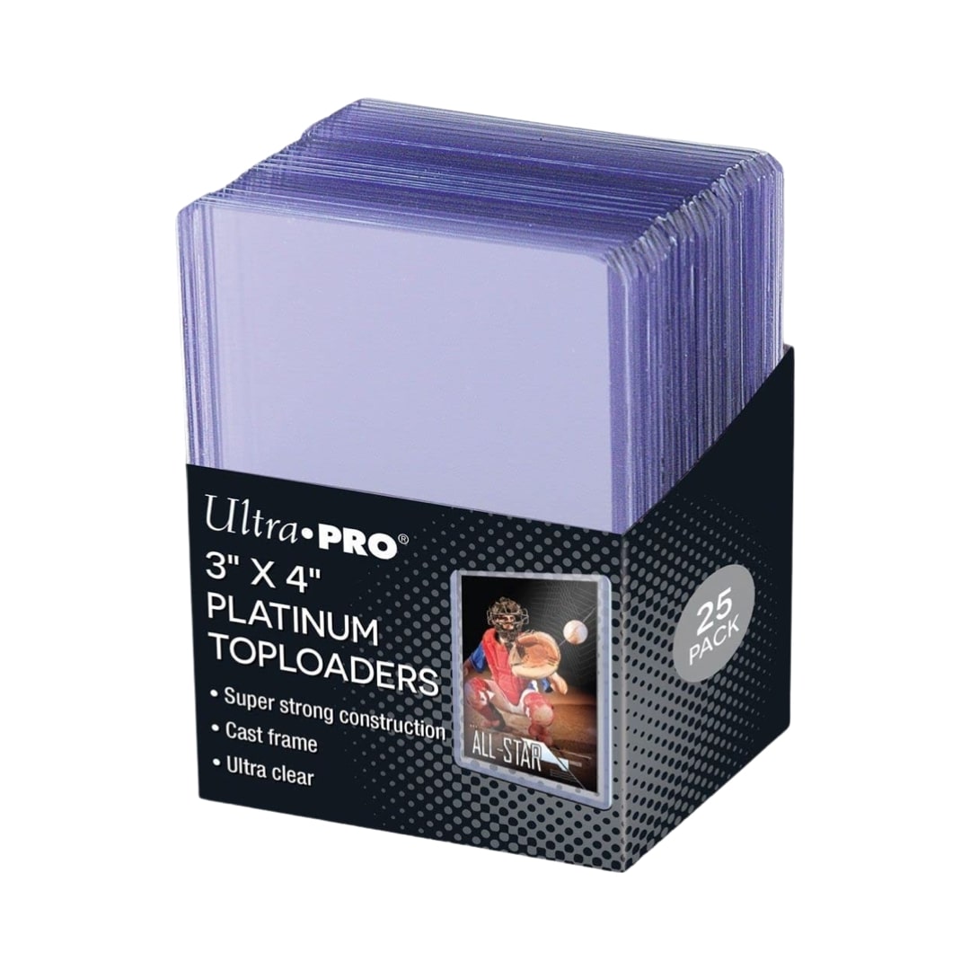 Ultra Pro Toploaders Platinum 3"x4" (25 Count)