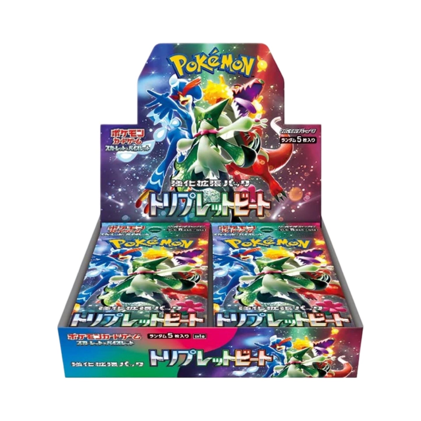 Triplet Beat Booster Box Japanese Pokémon Trading Card Game