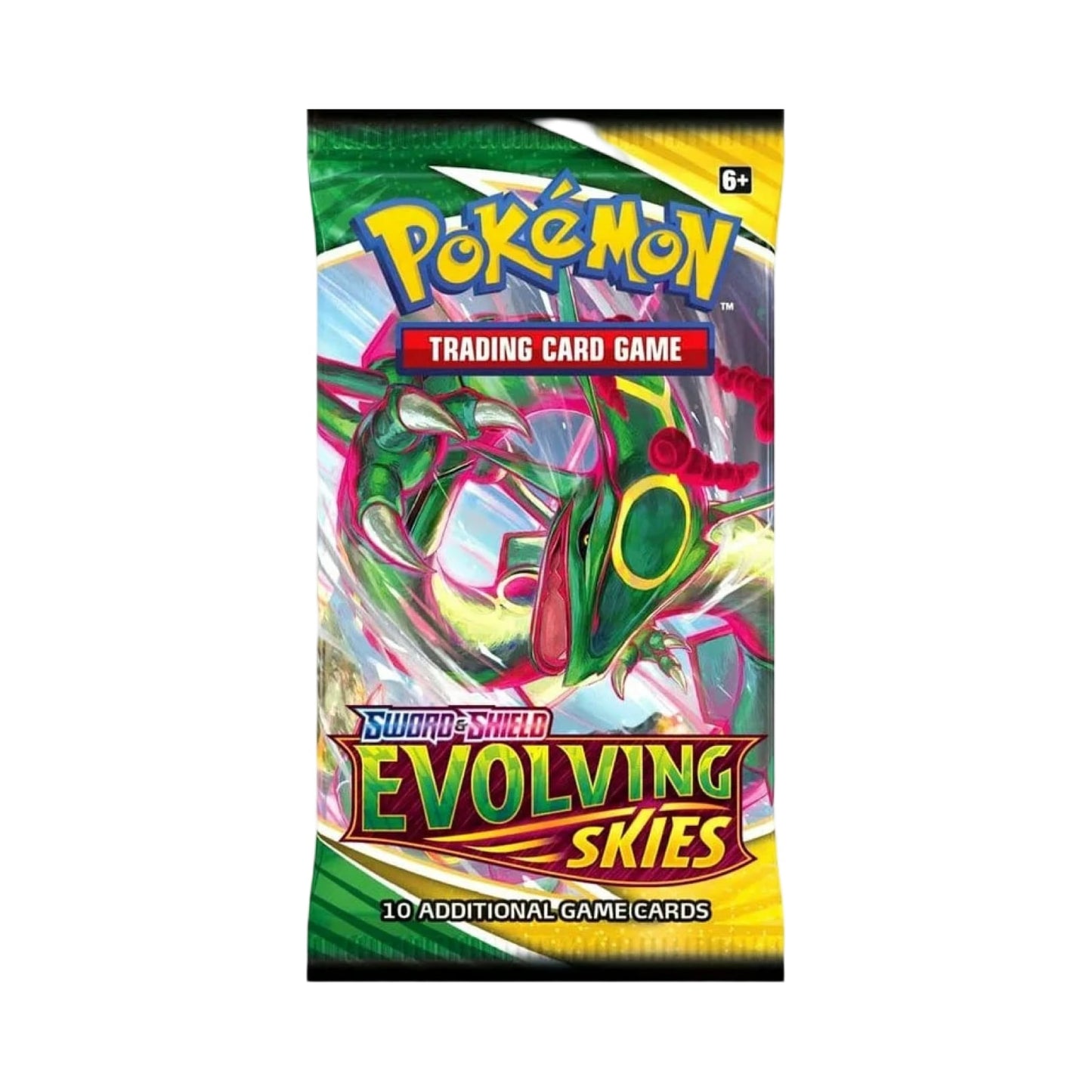 Evolving Skies Booster Pack Pokémon Trading Card Game.